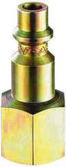 Prevost - 3/8 Female NPT Industrial Pneumatic Hose Connector - Fiber Glass, 1/2" Body Diam - Eagle Tool & Supply