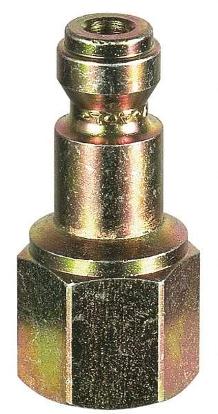 Prevost - 1/2 Female NPT Tru-Flate Automotive Pneumatic Hose Connector - Composite, 3/8" Body Diam - Eagle Tool & Supply