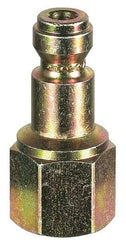 Prevost - 1/2 Female NPT Tru-Flate Automotive Pneumatic Hose Connector - Composite, 3/8" Body Diam - Eagle Tool & Supply