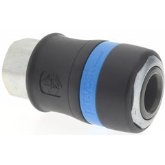 Prevost - 1/2 Female NPT Industrial Pneumatic Hose Safety Coupler - Eagle Tool & Supply