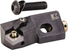 Kennametal - Series Kenloc, Right Hand, MSKN Toolholder Compatibility, SN.., TP.. Insert Compatibility, Indexable Turning Cartridge - Pin & Clamp Holding Method, 3.04mm Max Depth of Cut, 63mm OAL x 18mm OAW x 22.25mm OAH - Eagle Tool & Supply