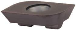 Kennametal - LFEW2521 LN Grade KC510M Carbide Milling Insert - TiAlN Finish, 0.1299" Thick, 0.4mm Corner Radius - Eagle Tool & Supply