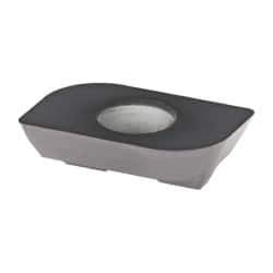 Kennametal - LFEW2522 LN Grade KC510M Carbide Milling Insert - TiAlN Finish, 0.1299" Thick, 0.8mm Corner Radius - Eagle Tool & Supply