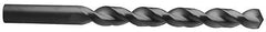 Hertel - 9/64" 135° Solid Carbide Jobber Drill - Right Hand Cut, Parabolic Flute, 2-1/2" OAL, Split Point - Eagle Tool & Supply