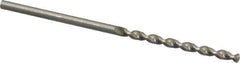Walter-Titex - 5/64" 130° High Speed Steel Jobber Drill - Oxide Finish, Right Hand Cut, Parabolic Flute, Straight Shank, 1-15/16" OAL, Standard Point - Eagle Tool & Supply