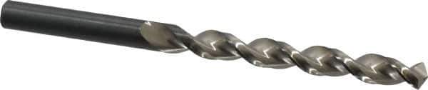 Walter-Titex - 11/32" 130° High Speed Steel Jobber Drill - Oxide Finish, Right Hand Cut, Parabolic Flute, Straight Shank, 4-29/32" OAL, Standard Point - Eagle Tool & Supply