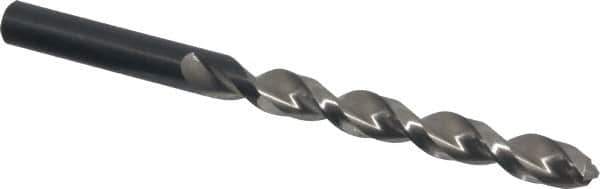 Walter-Titex - 27/64" 130° High Speed Steel Jobber Drill - Oxide Finish, Right Hand Cut, Parabolic Flute, Straight Shank, 5-19/32" OAL, Standard Point - Eagle Tool & Supply