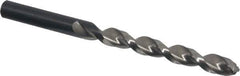 Walter-Titex - 27/64" 130° High Speed Steel Jobber Drill - Oxide Finish, Right Hand Cut, Parabolic Flute, Straight Shank, 5-19/32" OAL, Standard Point - Eagle Tool & Supply