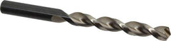 Walter-Titex - 9/16" 130° High Speed Steel Jobber Drill - Oxide Finish, Right Hand Cut, Parabolic Flute, Straight Shank, 6-5/8" OAL, Standard Point - Eagle Tool & Supply