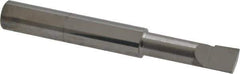 Scientific Cutting Tools - 0.22" Min Bore Diam, 3/4" Max Bore Depth, 1/4 Shank Diam, Radial Relief Boring Bar - Right Hand Cut, Solid Carbide, Uncoated - Exact Industrial Supply