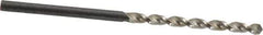 Walter-Titex - #41 130° High Speed Steel Jobber Drill - Oxide Finish, Right Hand Cut, Parabolic Flute, Straight Shank, 2-1/4" OAL, Standard Point - Eagle Tool & Supply