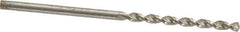 Walter-Titex - #47 130° High Speed Steel Jobber Drill - Bright Finish, Right Hand Cut, Parabolic Flute, Straight Shank, 1-15/16" OAL, Standard Point - Eagle Tool & Supply