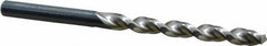 Walter-Titex - Letter A 130° High Speed Steel Jobber Drill - Oxide Finish, Right Hand Cut, Parabolic Flute, Straight Shank, 3-21/32" OAL, Standard Point - Eagle Tool & Supply