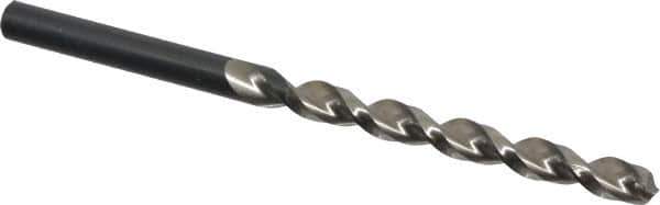 Walter-Titex - Letter B 130° High Speed Steel Jobber Drill - Oxide Finish, Right Hand Cut, Parabolic Flute, Straight Shank, 3-31/32" OAL, Standard Point - Eagle Tool & Supply