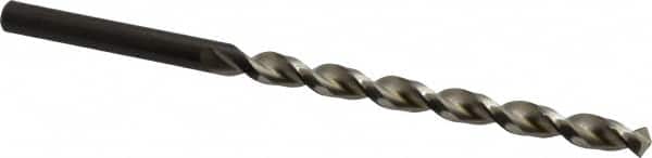 Walter-Titex - 3/8" 130° Parabolic Flute High Speed Steel Taper Length Drill Bit - Eagle Tool & Supply