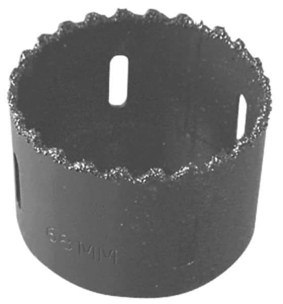 Lenox - 4" Diam, 1-5/8" Cutting Depth, Hole Saw - Carbide Grit Saw, Gulleted Edge - Eagle Tool & Supply