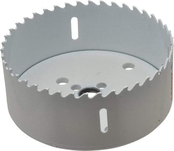 Lenox - 4-1/2" Diam, 1-1/2" Cutting Depth, Hole Saw - Carbide-Tipped Saw, Toothed Edge - Eagle Tool & Supply