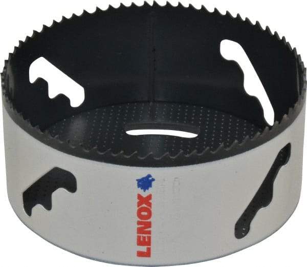 Lenox - 4-5/8" Diam, 1-1/2" Cutting Depth, Hole Saw - Bi-Metal Saw, Toothed Edge - Eagle Tool & Supply