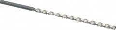 Walter-Titex - 5/16" 130° 2-Flute High Speed Steel Extra Length Drill Bit - Eagle Tool & Supply