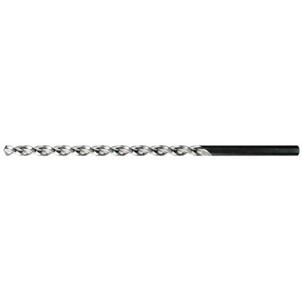 Walter-Titex - 7.8mm 130° 2-Flute High Speed Steel Extra Length Drill Bit - Eagle Tool & Supply