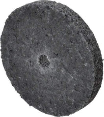 3M - 2" Diam, 1/4" Face Width, 1/4" Center Hole, Very Coarse Grade, Silicon Carbide Deburring Wheel - Unitized, Hard Density 7 Grade, 20,100 RPM - Eagle Tool & Supply