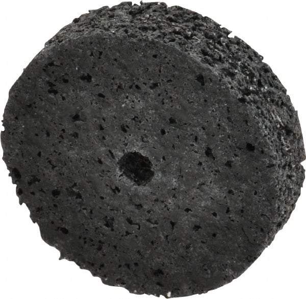 3M - 2" Diam, 1/2" Face Width, 1/4" Center Hole, Very Coarse Grade, Silicon Carbide Deburring Wheel - Unitized, Hard Density 7 Grade, 20,100 RPM - Eagle Tool & Supply
