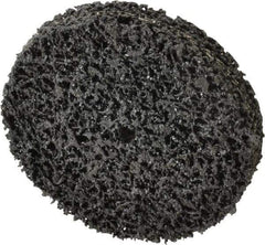 3M - 3" Diam, 1/2" Face Width, 1/4" Center Hole, Very Coarse Grade, Silicon Carbide Deburring Wheel - Unitized, Hard Density 7 Grade, 14,100 RPM - Eagle Tool & Supply