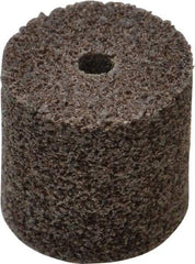 3M - 1" Diam, 1" Face Width, 3/16" Center Hole, Medium Grade, Aluminum Oxide Deburring Wheel - Unitized, Hard Density 7 Grade, 35,100 RPM - Eagle Tool & Supply