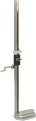 Mitutoyo - 40" Electronic Height Gage - 0.0005" Resolution, Accurate to 0.003", LCD Display, SPC Data Output - Eagle Tool & Supply