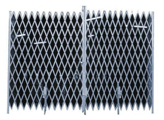 Illinois Engineered Products - 6' High x 14' Wide Bi-Parting Folding Gates - Steel - Eagle Tool & Supply