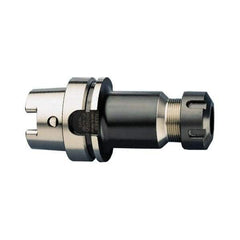 HAIMER - 0.59" to 0.79" Capacity, 3.94" Projection, HSK100A Hollow Taper, ER32 Collet Chuck - 0.0001" TIR - Exact Industrial Supply