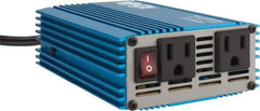 Tripp-Lite - 2 Connection, 12 VDC Input, 120 VAC Output, 40 Amp Input Rating, 600 Peak Wattage, Power Inverter - 4-1/4" Wide x 7" Deep x 2" High, 375 Watt Continuous Output Power, Fan Cooled - Eagle Tool & Supply