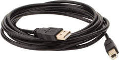 Tripp-Lite - 10' Long, USB A/B Computer Cable - Black, Male x Male - Eagle Tool & Supply