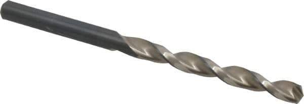 Walter-Titex - 15/64" 130° Cobalt Jobber Drill - Oxide Finish, Right Hand Cut, Parabolic Flute, Straight Shank, 93mm OAL, Split Point - Eagle Tool & Supply