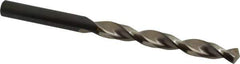 Walter-Titex - 21/64" 130° Cobalt Jobber Drill - Oxide Finish, Right Hand Cut, Parabolic Flute, Straight Shank, 4-19/32" OAL, Split Point - Eagle Tool & Supply