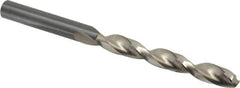 Walter-Titex - 23/64" 130° Cobalt Jobber Drill - Oxide Finish, Right Hand Cut, Parabolic Flute, Straight Shank, 4-29/32" OAL, Split Point - Eagle Tool & Supply