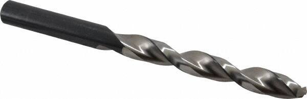 Walter-Titex - 13/32" 130° Cobalt Jobber Drill - Oxide Finish, Right Hand Cut, Parabolic Flute, Straight Shank, 5-1/4" OAL, Split Point - Eagle Tool & Supply