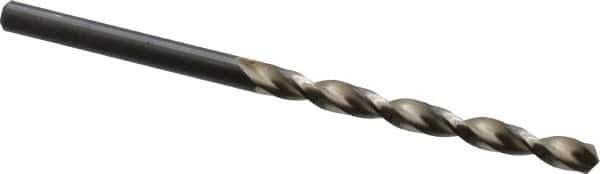 Walter-Titex - #22 130° Cobalt Jobber Drill - Oxide Finish, Right Hand Cut, Parabolic Flute, Straight Shank, 2-15/16" OAL, Split Point - Eagle Tool & Supply