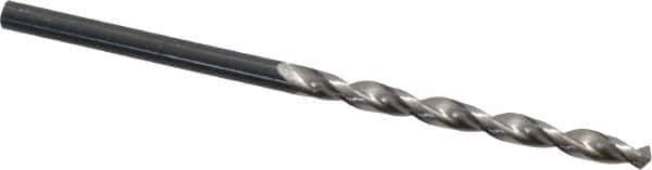 Walter-Titex - #36 130° Cobalt Jobber Drill - Oxide Finish, Right Hand Cut, Parabolic Flute, Straight Shank, 2-13/32" OAL, Split Point - Eagle Tool & Supply