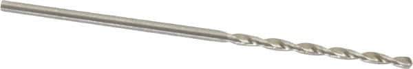 Walter-Titex - #56 130° Cobalt Jobber Drill - Oxide Finish, Right Hand Cut, Parabolic Flute, Straight Shank, 1-1/2" OAL, Split Point - Eagle Tool & Supply