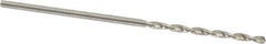 Walter-Titex - #56 130° Cobalt Jobber Drill - Oxide Finish, Right Hand Cut, Parabolic Flute, Straight Shank, 1-1/2" OAL, Split Point - Eagle Tool & Supply