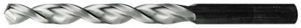 Walter-Titex - 4.4mm 130° Cobalt Jobber Drill - Oxide Finish, Right Hand Cut, Parabolic Flute, Straight Shank, 3-5/32" OAL, Split Point - Eagle Tool & Supply
