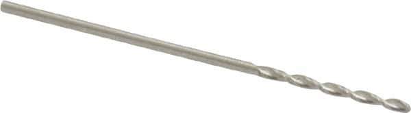 Walter-Titex - 1mm 130° Cobalt Jobber Drill - Oxide Finish, Right Hand Cut, Parabolic Flute, Straight Shank, 1-11/32" OAL, Split Point - Eagle Tool & Supply