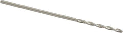 Walter-Titex - 1mm 130° Cobalt Jobber Drill - Oxide Finish, Right Hand Cut, Parabolic Flute, Straight Shank, 1-11/32" OAL, Split Point - Eagle Tool & Supply