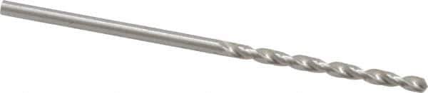 Walter-Titex - 1.6mm 130° Cobalt Jobber Drill - Bright Finish, Right Hand Cut, Parabolic Flute, Straight Shank, 1-11/16" OAL, Split Point - Eagle Tool & Supply