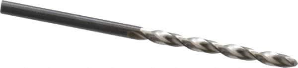 Walter-Titex - 2.9mm 130° Cobalt Jobber Drill - Oxide Finish, Right Hand Cut, Parabolic Flute, Straight Shank, 2-13/32" OAL, Split Point - Eagle Tool & Supply