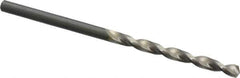 Walter-Titex - 3mm 130° Cobalt Jobber Drill - Oxide Finish, Right Hand Cut, Parabolic Flute, Straight Shank, 2-13/32" OAL, Split Point - Eagle Tool & Supply