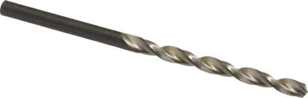Walter-Titex - 3.8mm 130° Cobalt Jobber Drill - Oxide Finish, Right Hand Cut, Parabolic Flute, Straight Shank, 2-61/64" OAL, Split Point - Eagle Tool & Supply