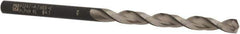 Walter-Titex - 4.1mm 130° Cobalt Jobber Drill - Oxide Finish, Right Hand Cut, Parabolic Flute, Straight Shank, 2-15/16" OAL, Split Point - Eagle Tool & Supply