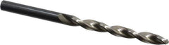 Walter-Titex - 6.4mm 130° Cobalt Jobber Drill - Oxide Finish, Right Hand Cut, Parabolic Flute, Straight Shank, 101mm OAL, Standard Point - Eagle Tool & Supply